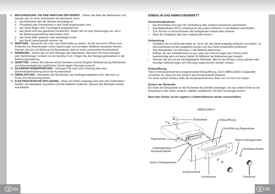 7173n2 im p004,05_d.pdf | Elta 7173N2 User Manual | Page 3 / 71