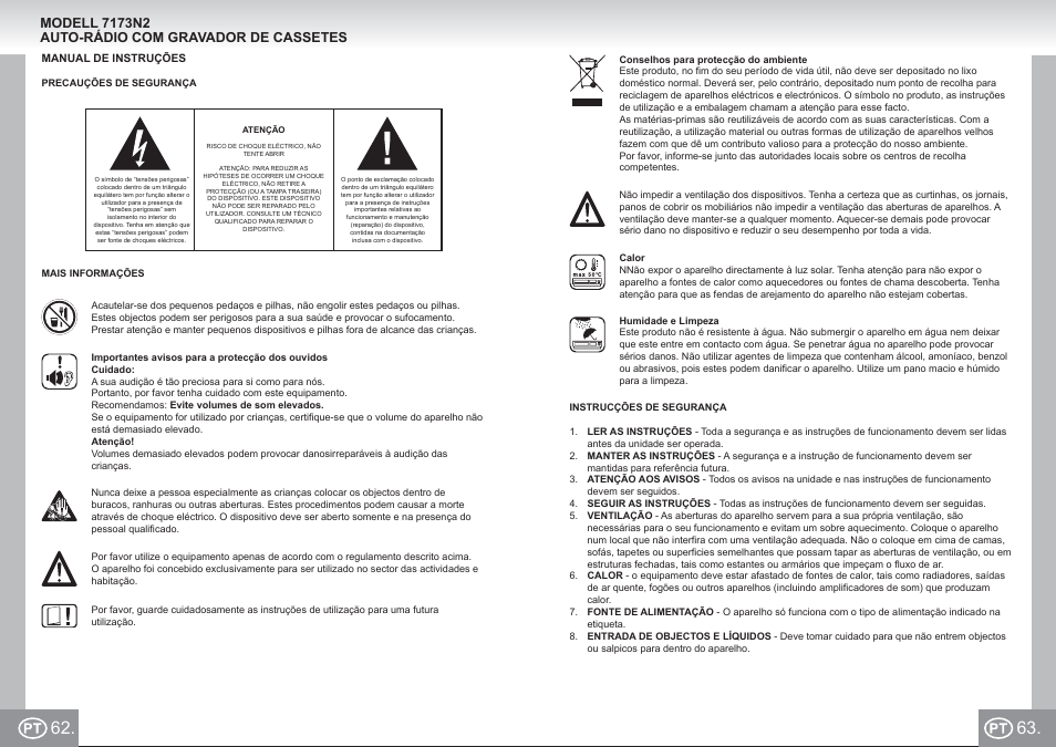 7173n2 im p062,63_pt.pdf | Elta 7173N2 User Manual | Page 32 / 71