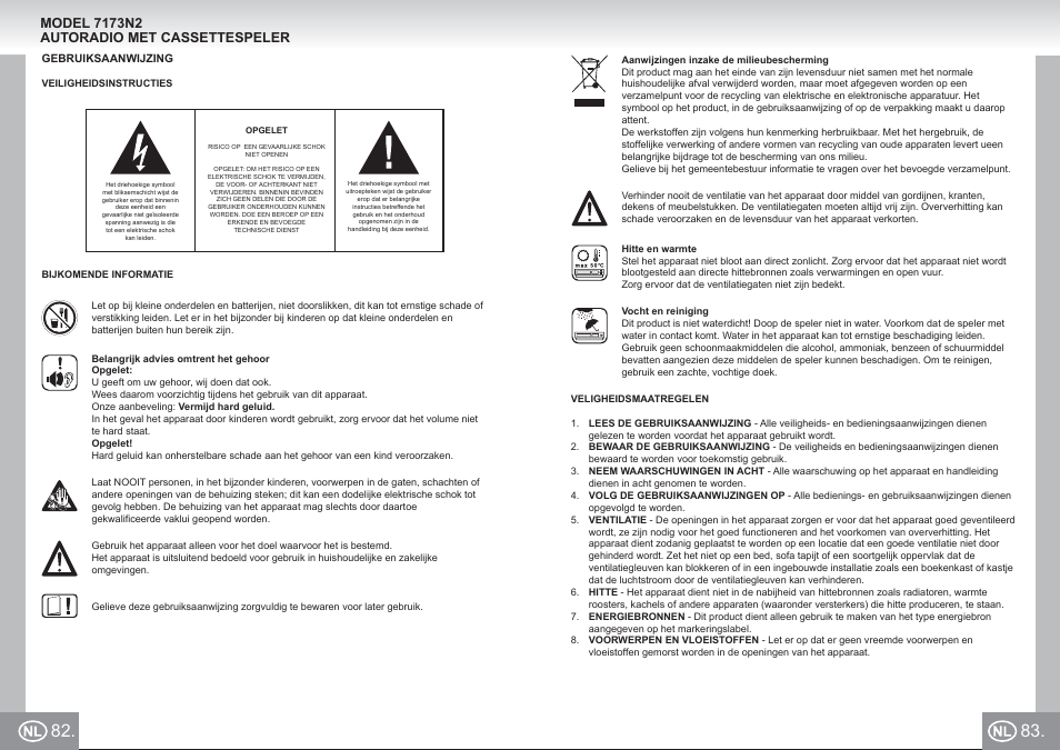 7173n2 im p082,83_nl.pdf | Elta 7173N2 User Manual | Page 42 / 71