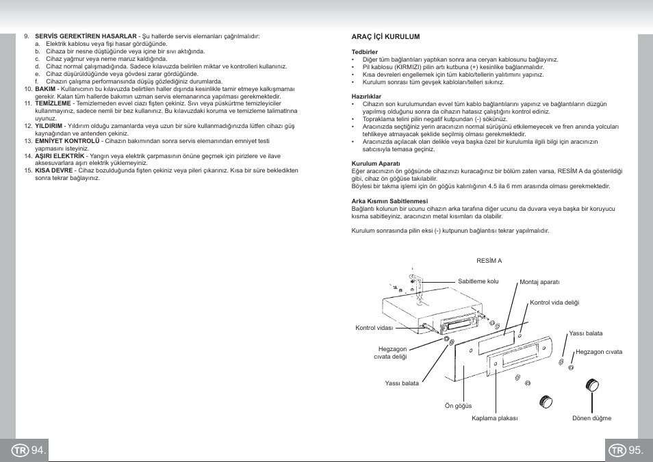 7173n2 im p094,95_tr.pdf | Elta 7173N2 User Manual | Page 48 / 71