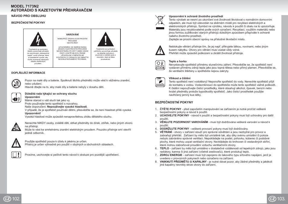 7173n2 im p102,103_cz.pdf | Elta 7173N2 User Manual | Page 52 / 71