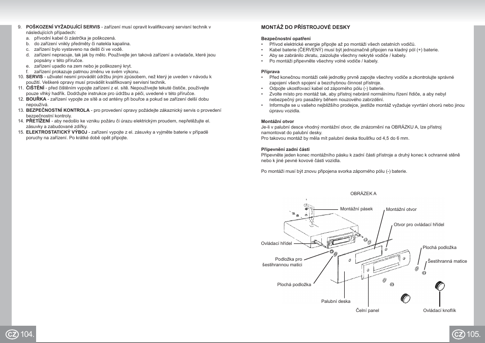 7173n2 im p104,105_cz.pdf | Elta 7173N2 User Manual | Page 53 / 71