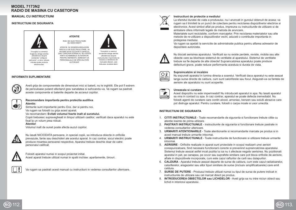 7173n2 im p112,113_ro.pdf | Elta 7173N2 User Manual | Page 57 / 71