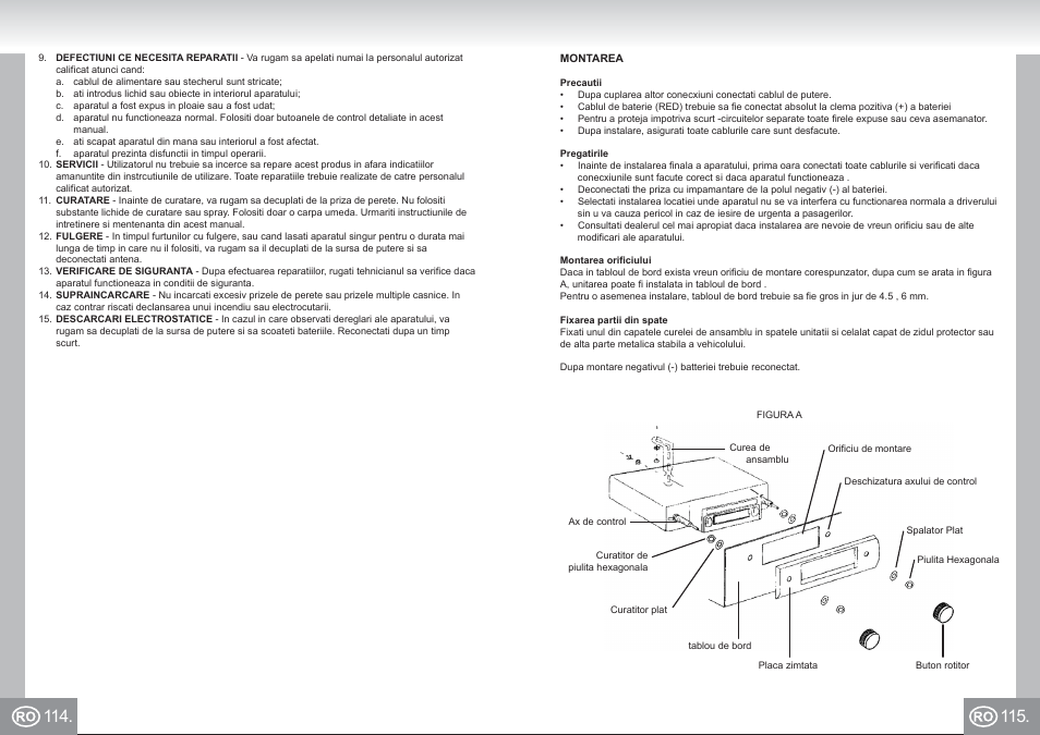 7173n2 im p114,115_ro.pdf | Elta 7173N2 User Manual | Page 58 / 71