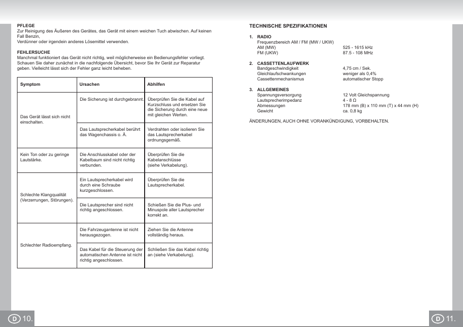 7173n2 im p010,11_d.pdf | Elta 7173N2 User Manual | Page 6 / 71
