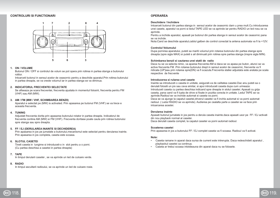 7173n2 im p118,119_ro.pdf | Elta 7173N2 User Manual | Page 60 / 71