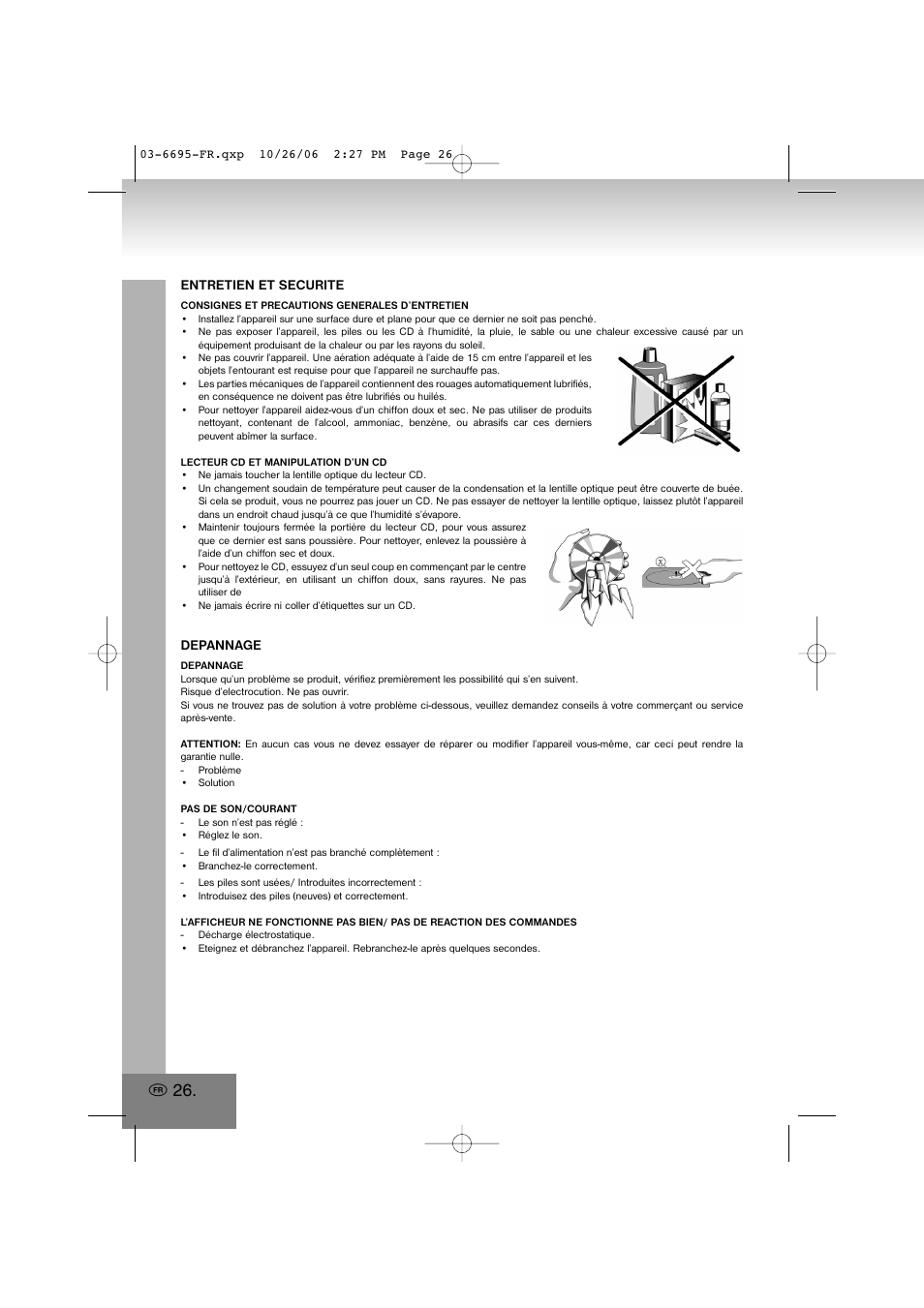 Elta 6695 User Manual | Page 26 / 101