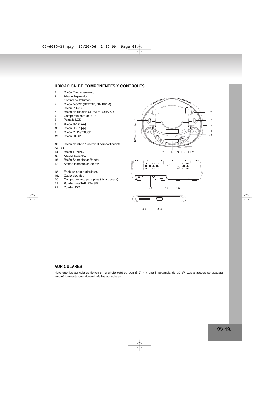 Elta 6695 User Manual | Page 49 / 101