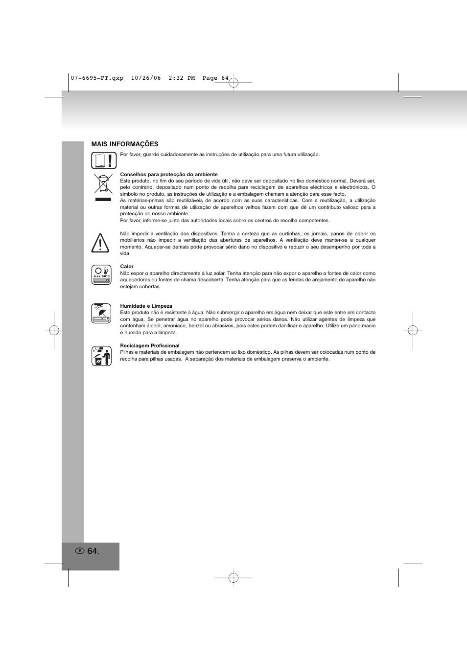Elta 6695 User Manual | Page 64 / 101