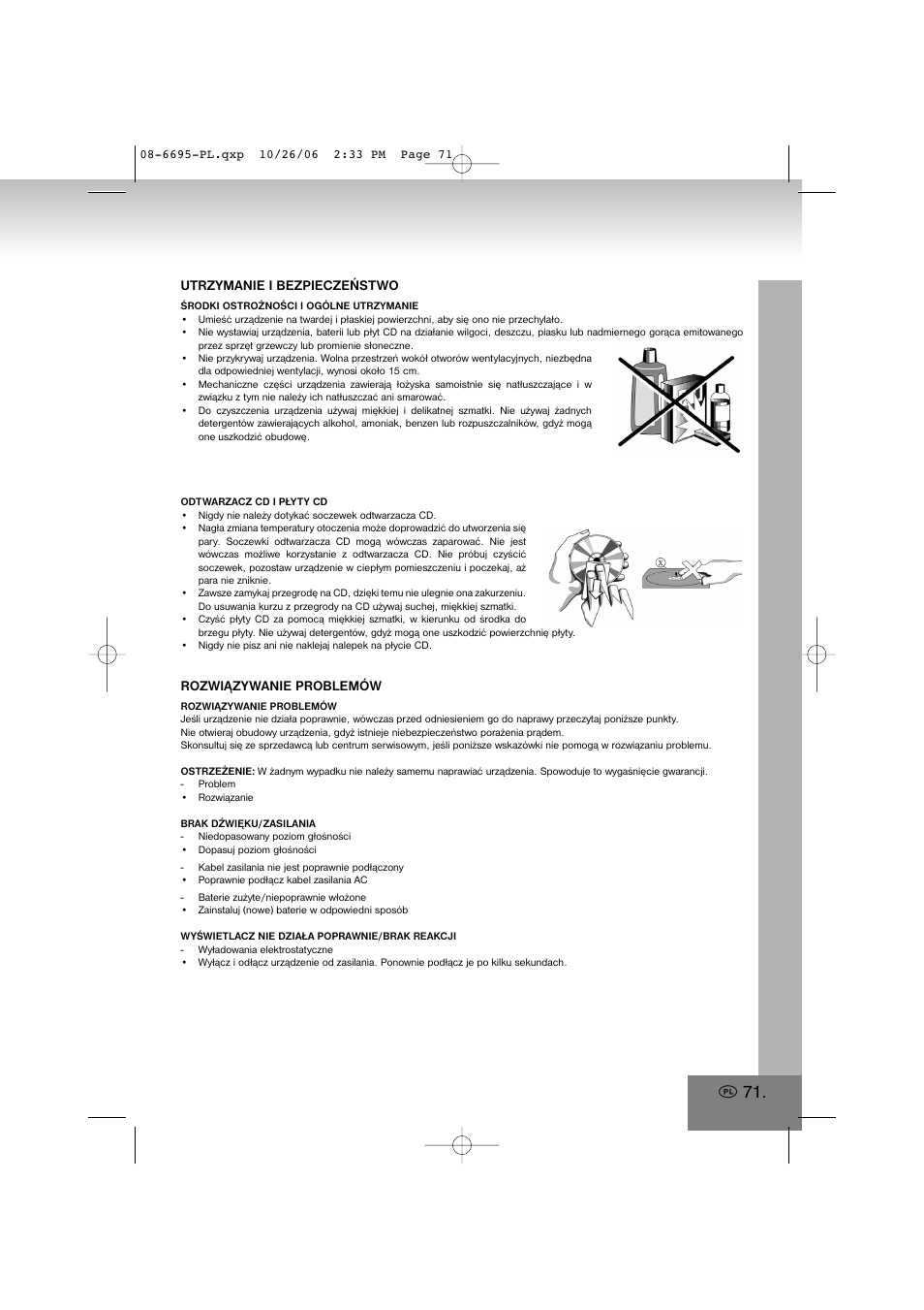 Elta 6695 User Manual | Page 71 / 101