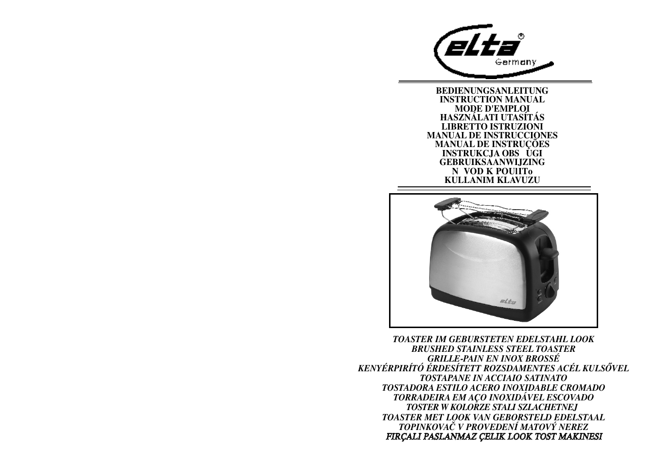 Elta T127 User Manual | 18 pages