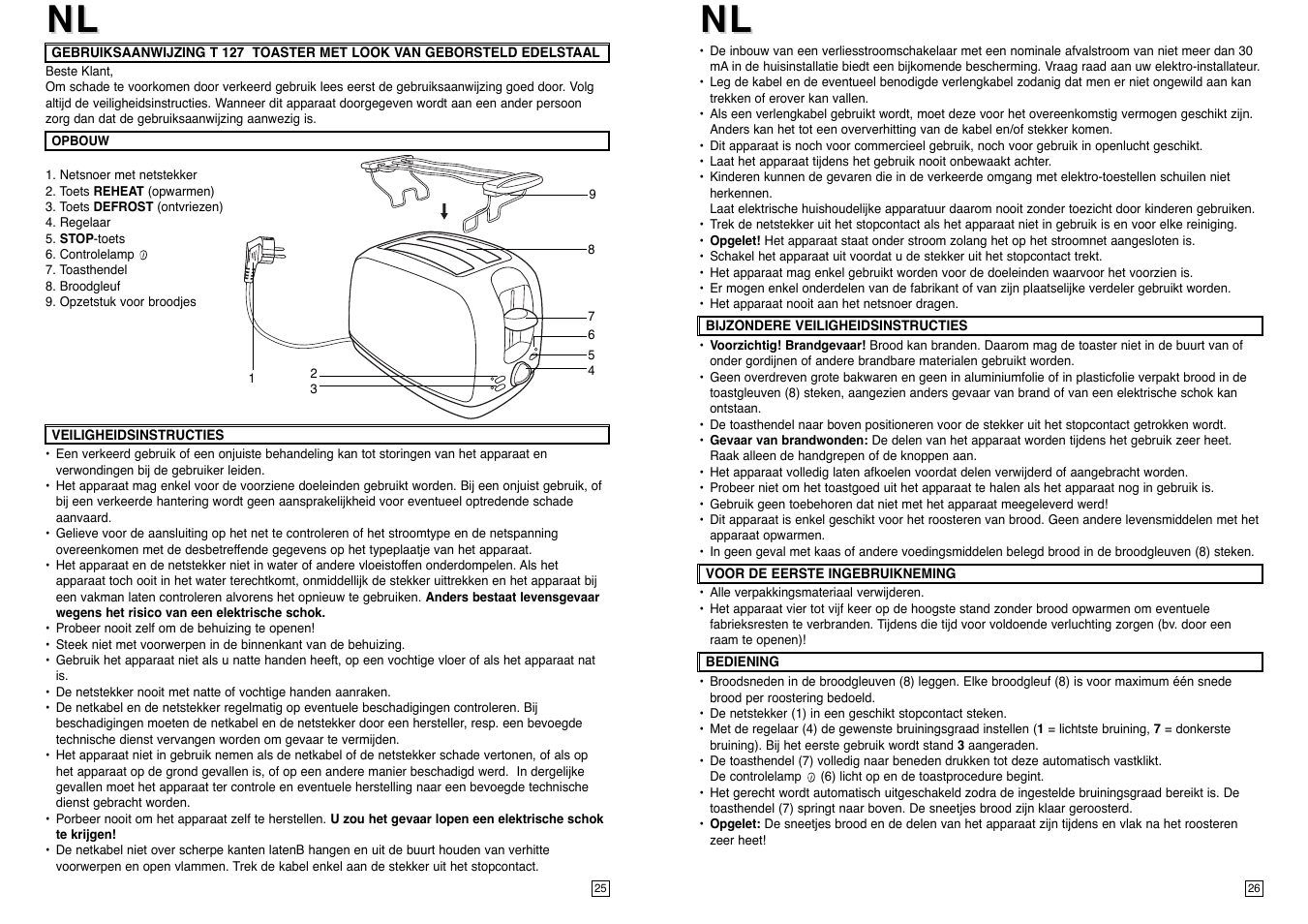 Elta T127 User Manual | Page 14 / 18