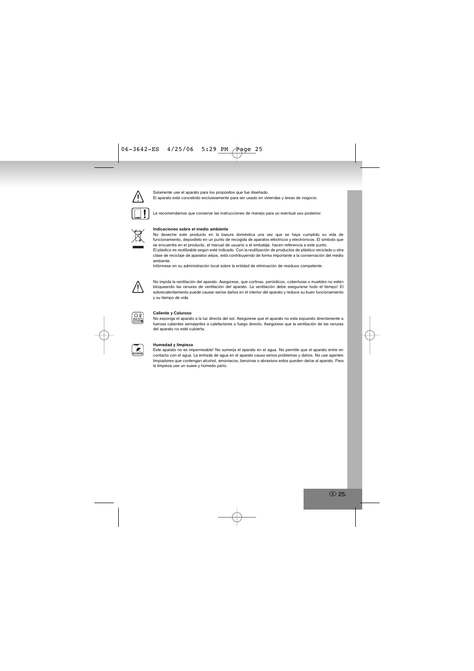 Elta 3642 User Manual | Page 25 / 46