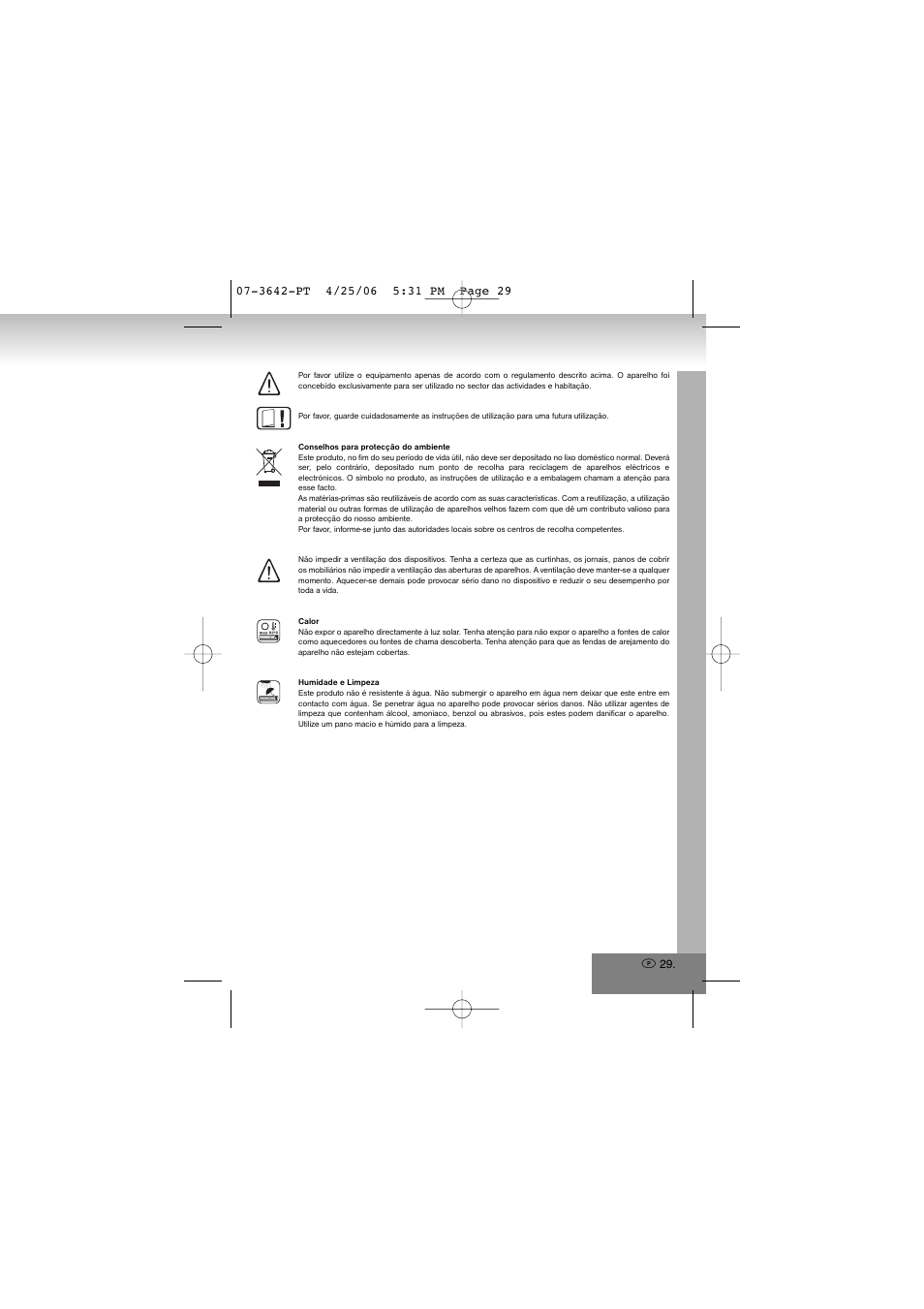 Elta 3642 User Manual | Page 29 / 46