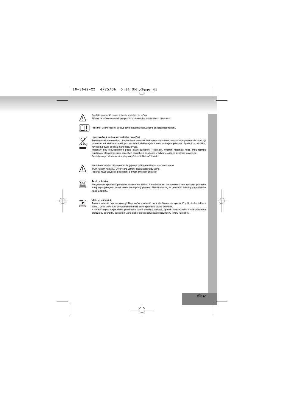 Elta 3642 User Manual | Page 41 / 46
