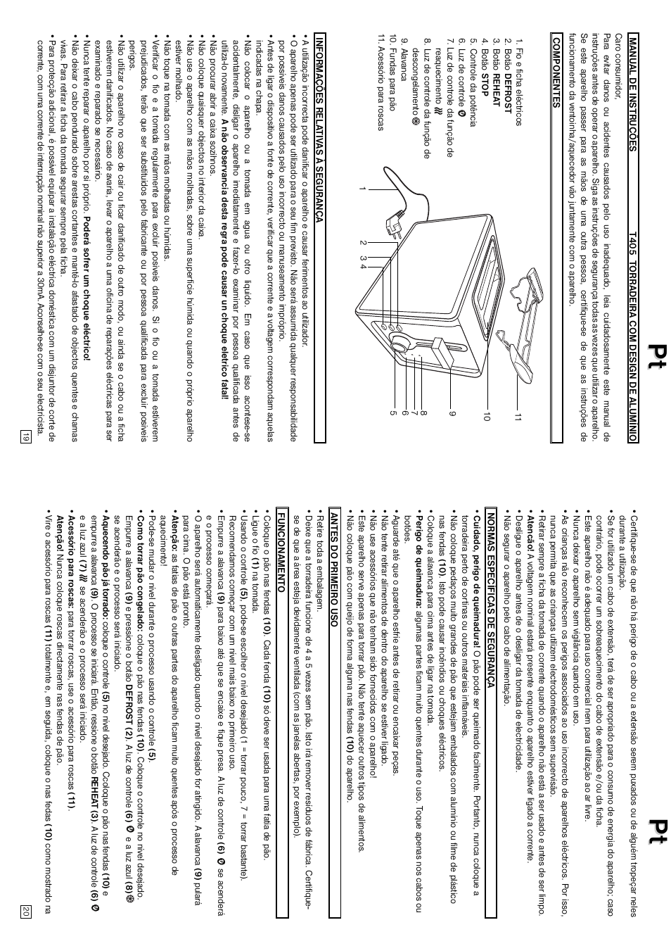 Elta T405 User Manual | Page 11 / 22