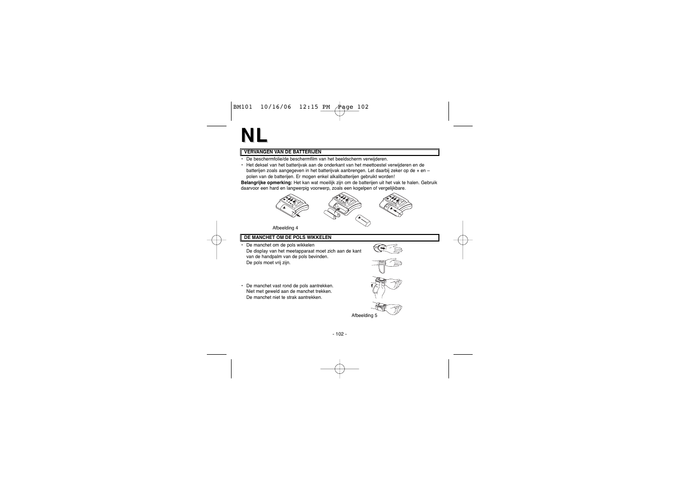 Elta BM-101 User Manual | Page 102 / 133