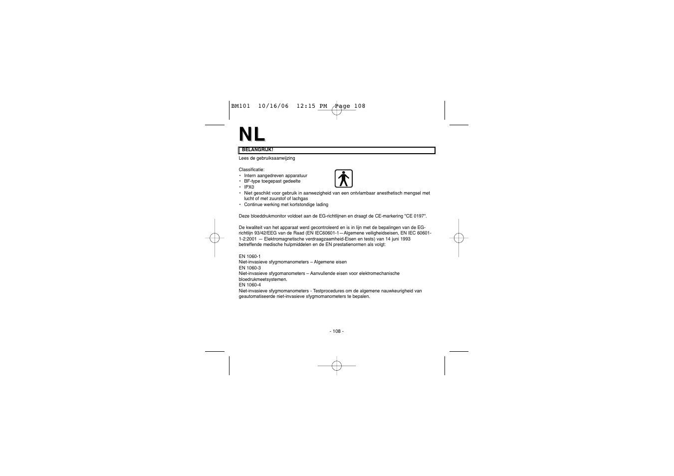 Elta BM-101 User Manual | Page 108 / 133