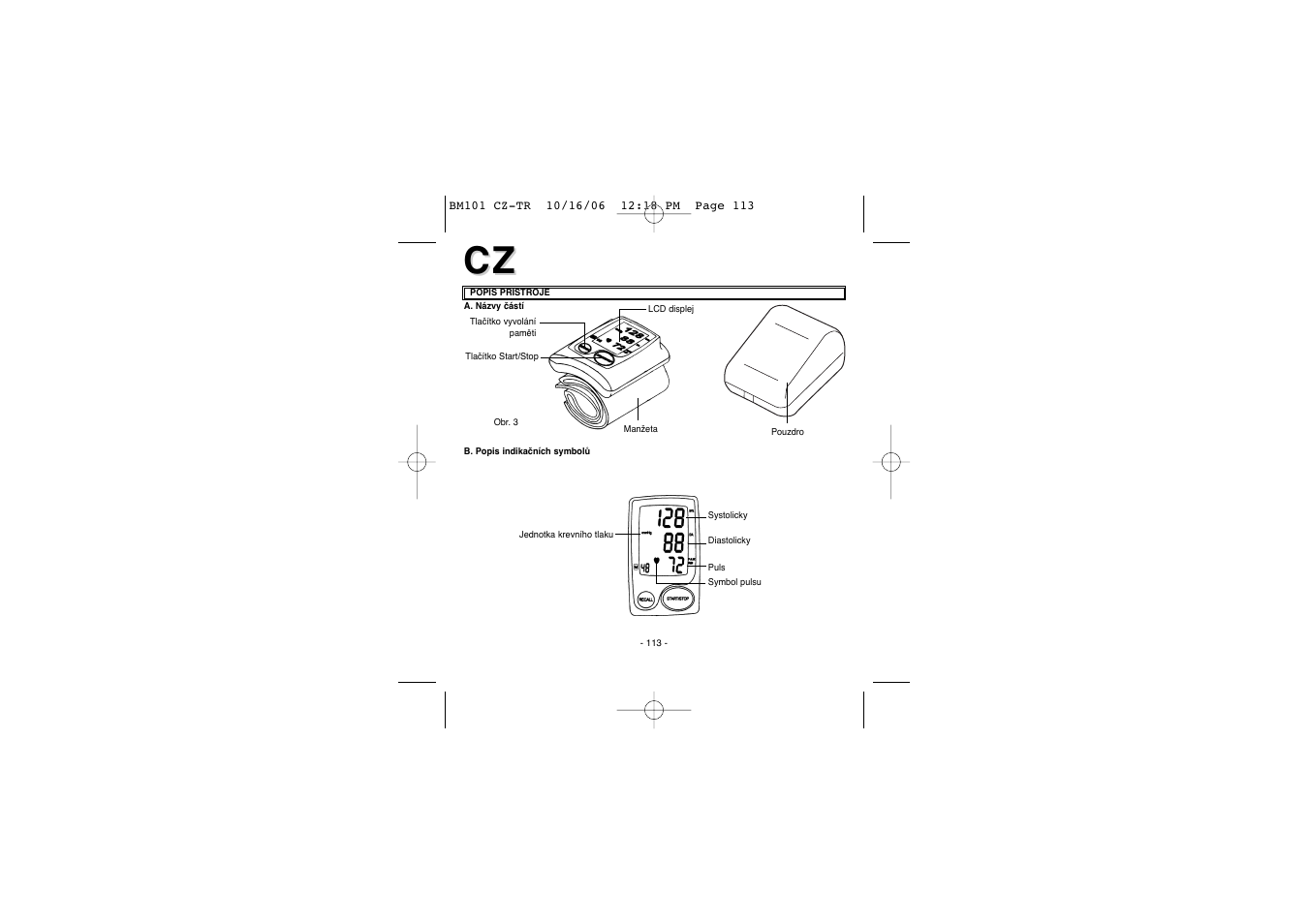 Elta BM-101 User Manual | Page 113 / 133