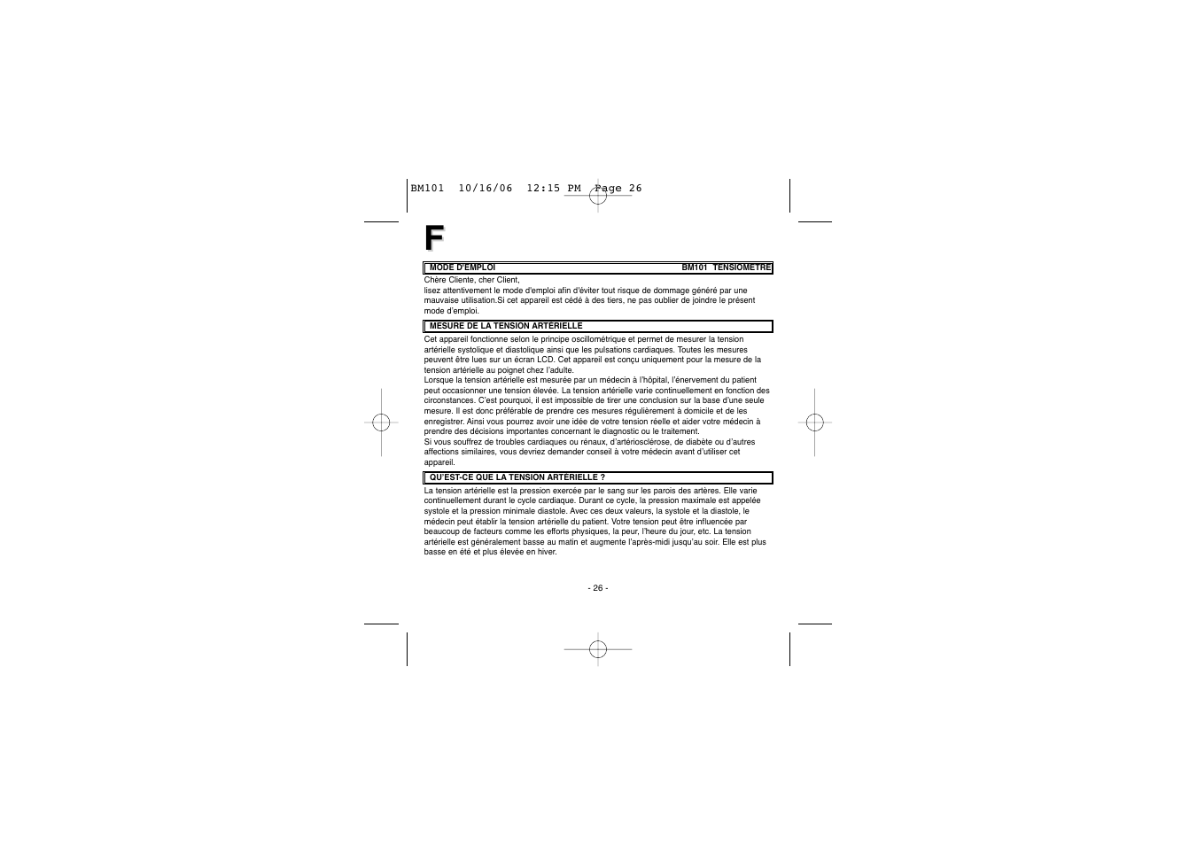 Elta BM-101 User Manual | Page 26 / 133