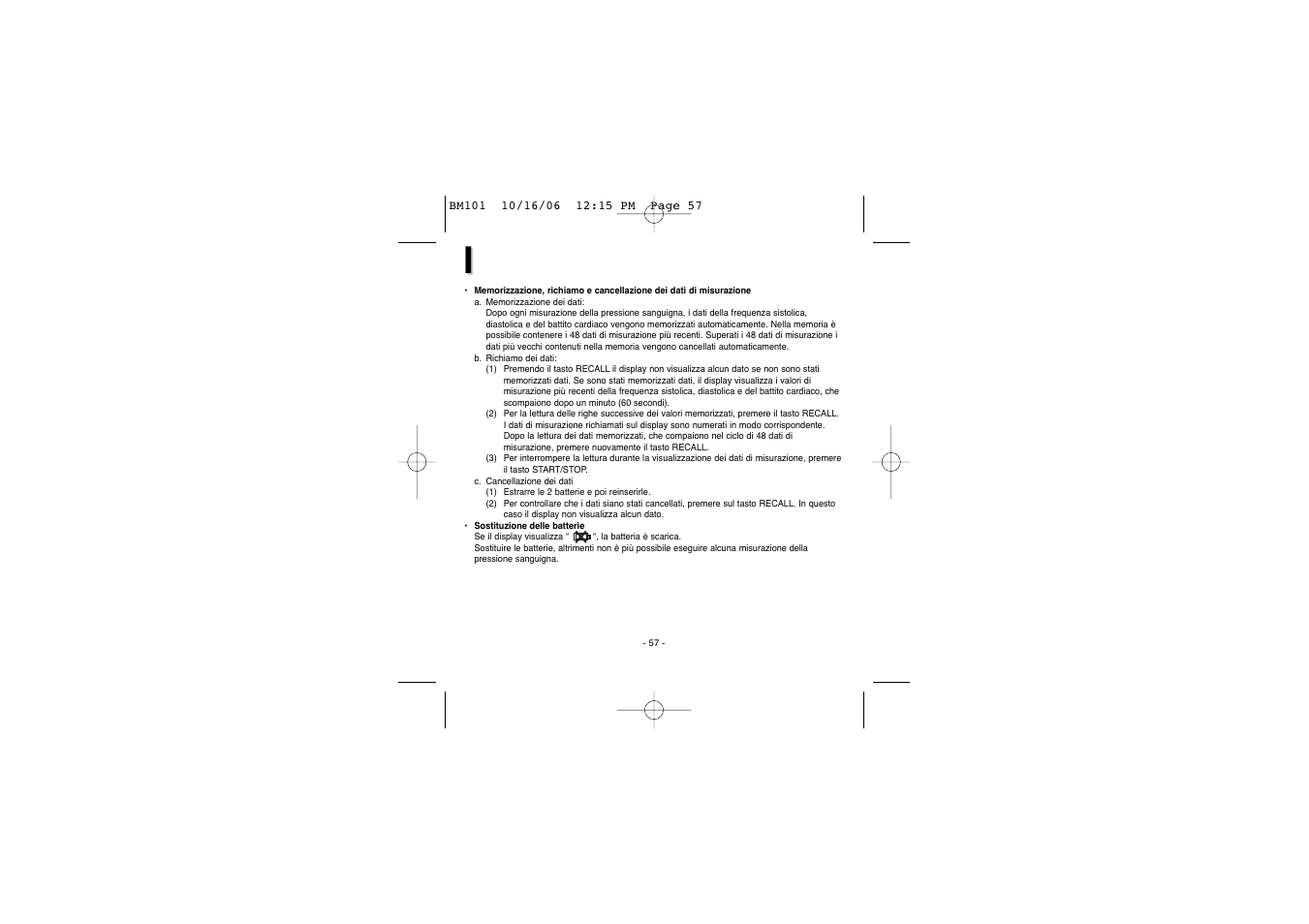 Elta BM-101 User Manual | Page 57 / 133