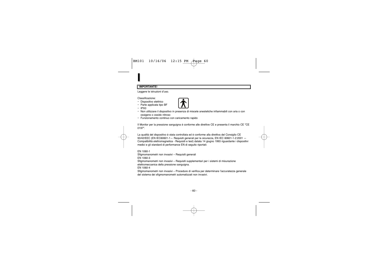 Elta BM-101 User Manual | Page 60 / 133