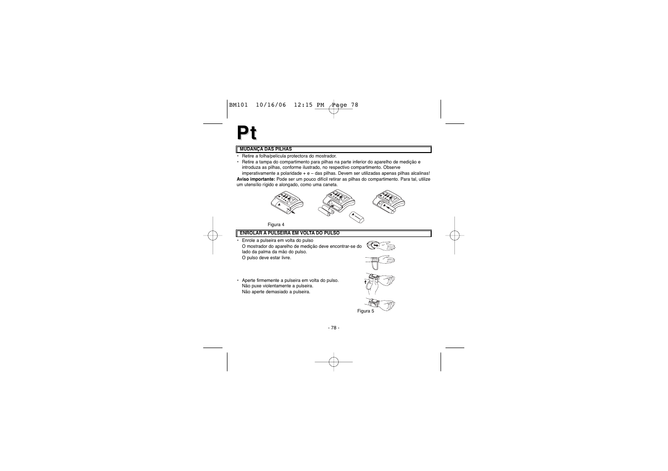 Elta BM-101 User Manual | Page 78 / 133