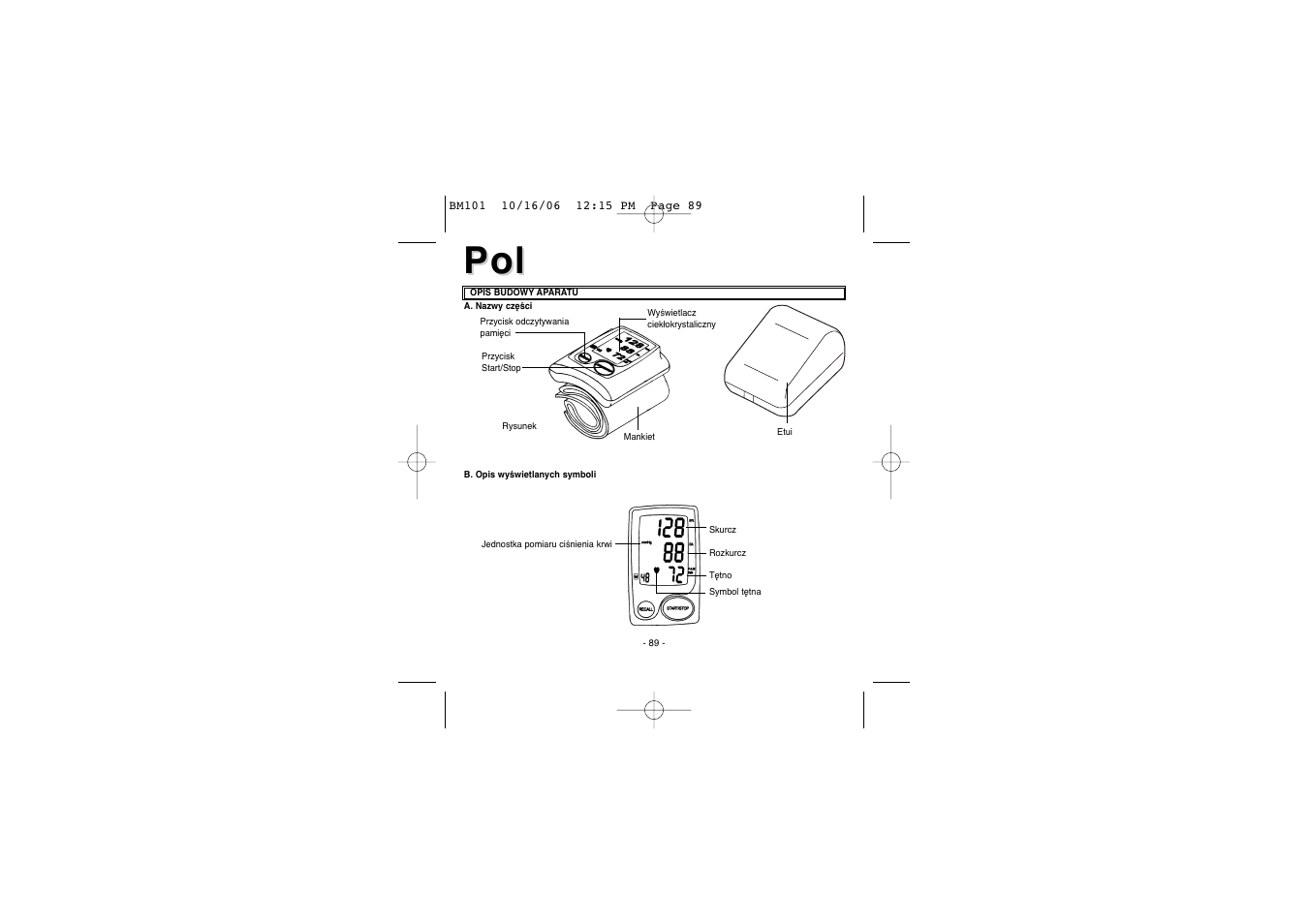 Elta BM-101 User Manual | Page 89 / 133