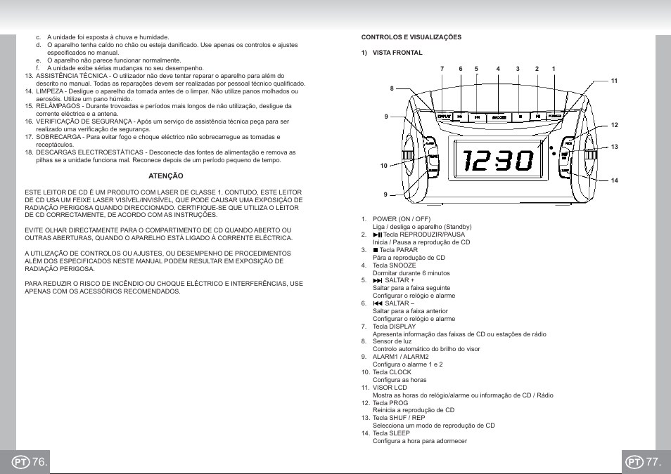 Elta 4574_im p076,77_pt.pdf | Elta 4574 User Manual | Page 39 / 85