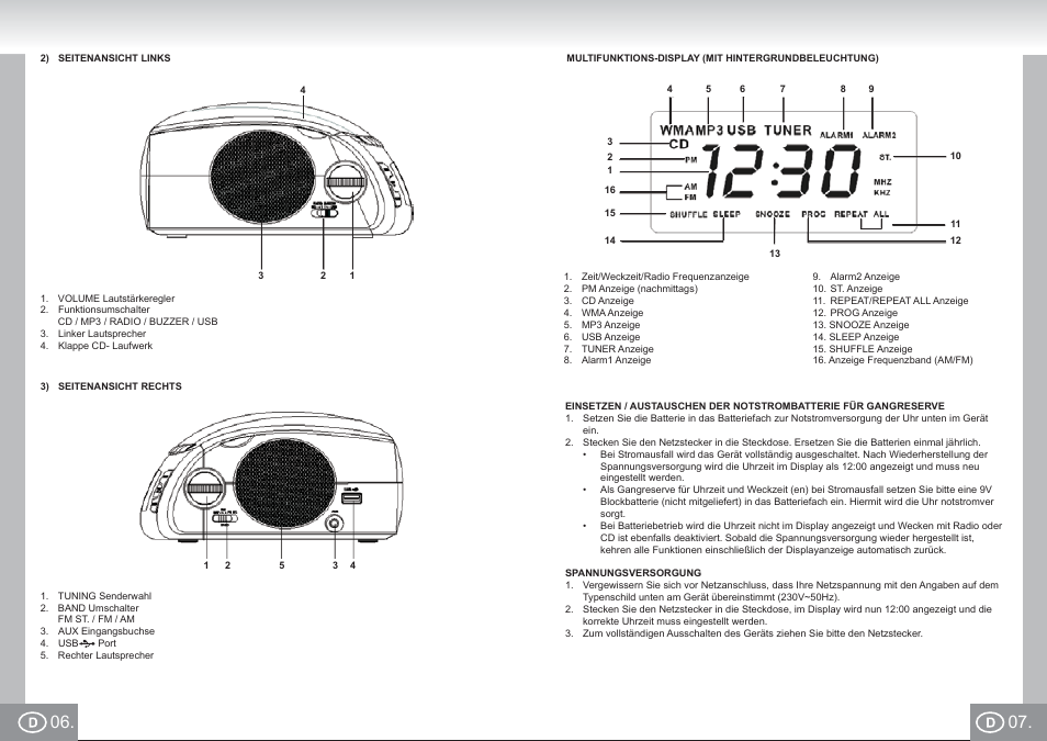 Elta 4574_im p006,07_d.pdf | Elta 4574 User Manual | Page 4 / 85