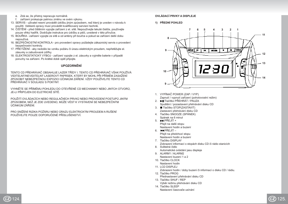 Elta 4574_im p124,125_cz.pdf | Elta 4574 User Manual | Page 63 / 85