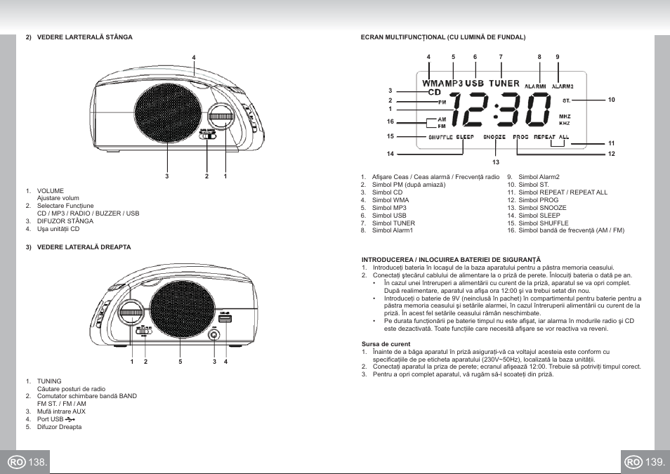 Elta 4574_im p138,139_ro.pdf | Elta 4574 User Manual | Page 70 / 85