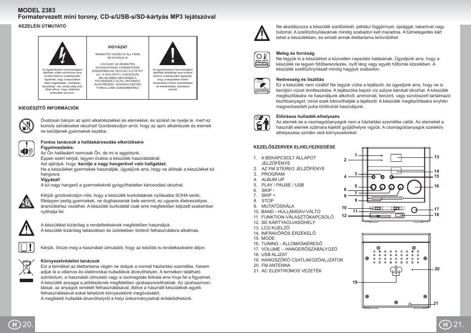 Elta 2383 User Manual | Page 11 / 31