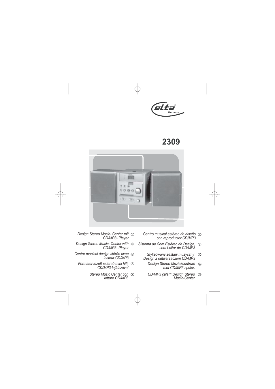 Elta 2309 User Manual | 72 pages