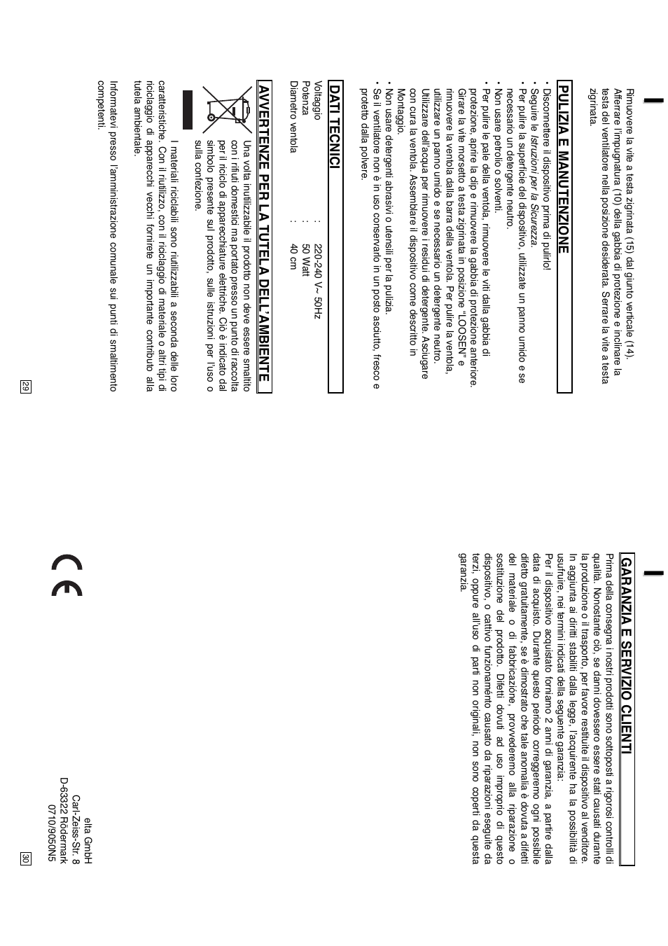Elta 9050N5 User Manual | Page 16 / 42