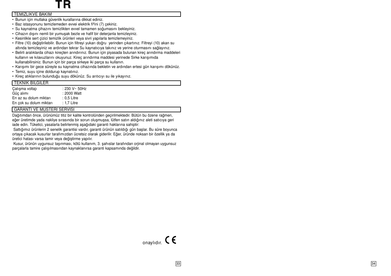 Elta WK101N1 User Manual | Page 18 / 18