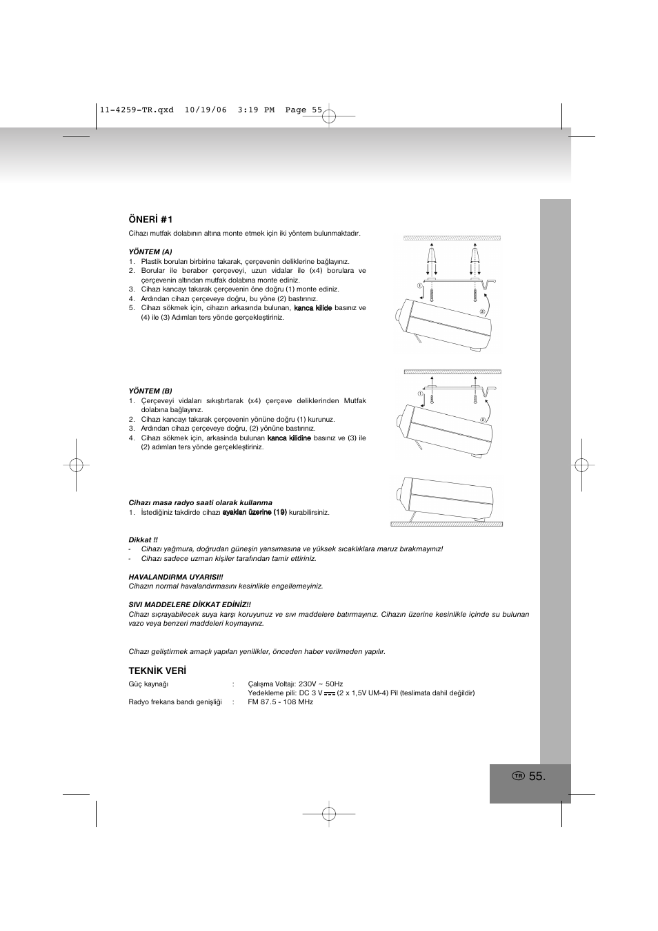 Elta 4259 User Manual | Page 55 / 57