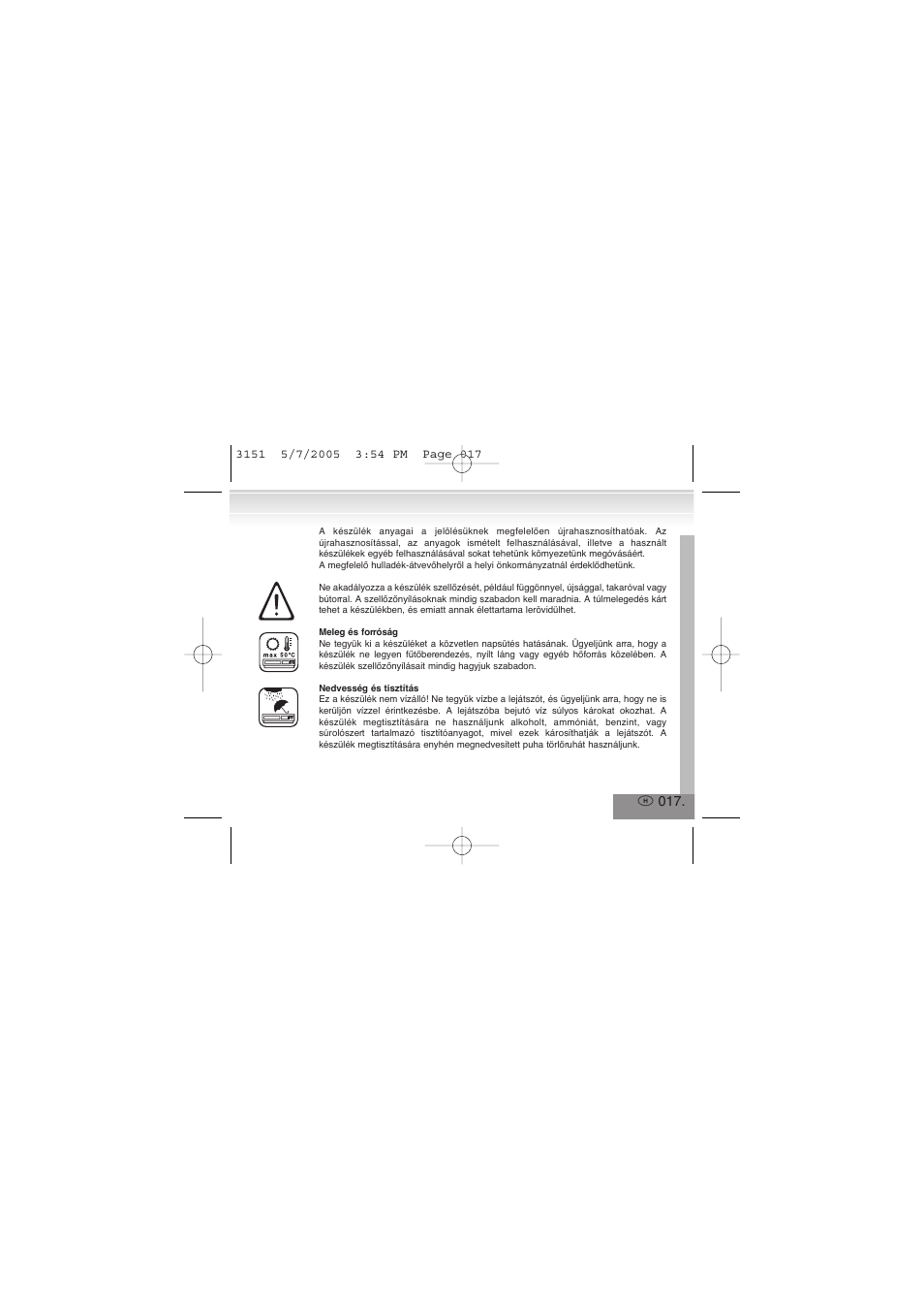 Elta 3151 User Manual | Page 17 / 46