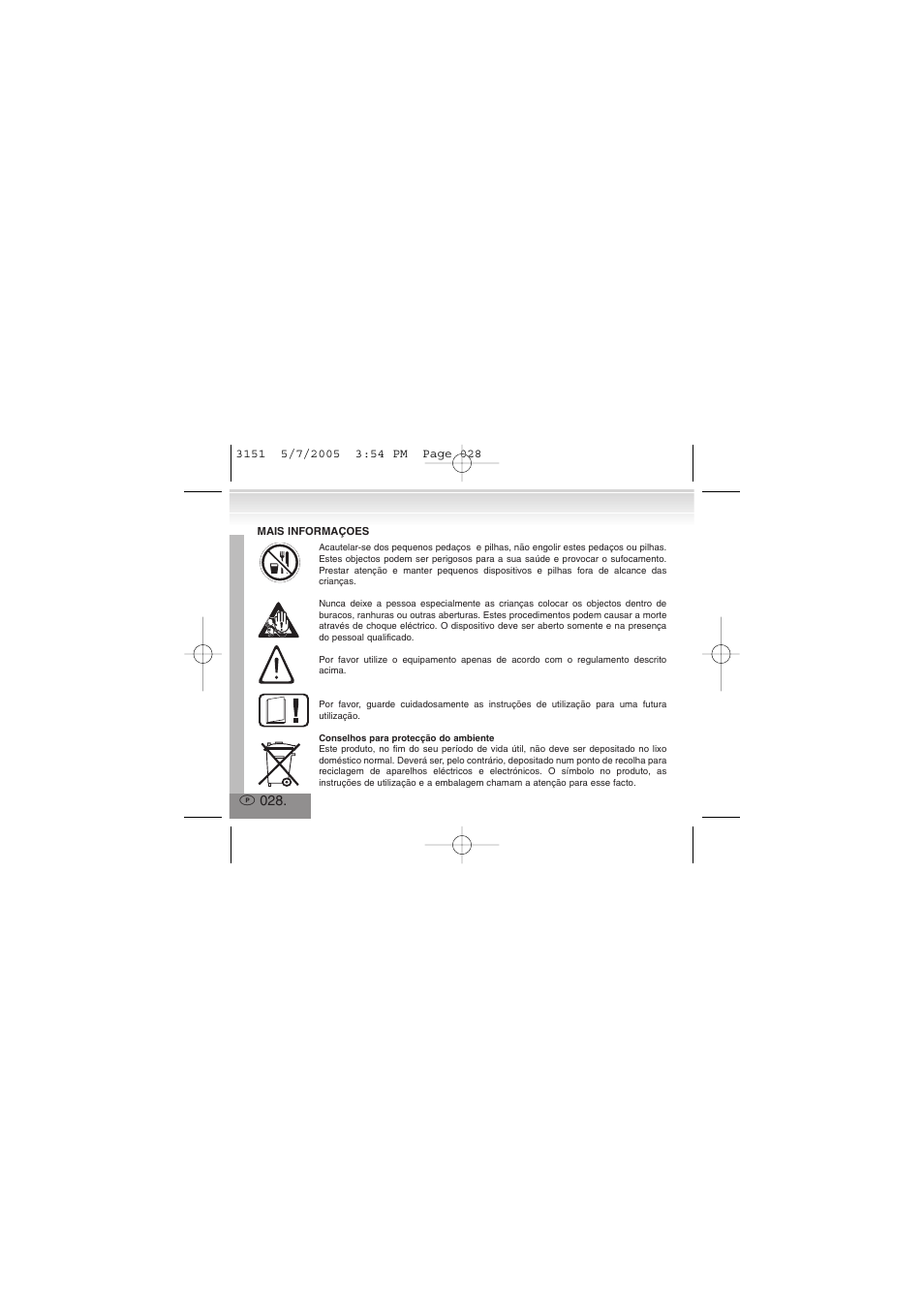 Elta 3151 User Manual | Page 28 / 46