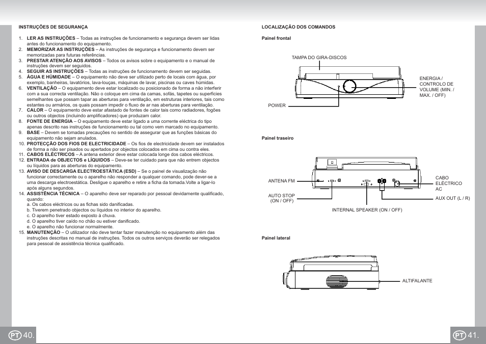 2956 im p40,41_pt.pdf | Elta 2956 User Manual | Page 21 / 31