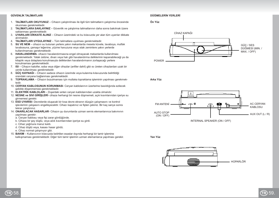 2956 im p58,59_tr.pdf | Elta 2956 User Manual | Page 30 / 31