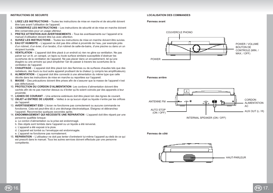 2956 im p16,17_fr.pdf | Elta 2956 User Manual | Page 9 / 31