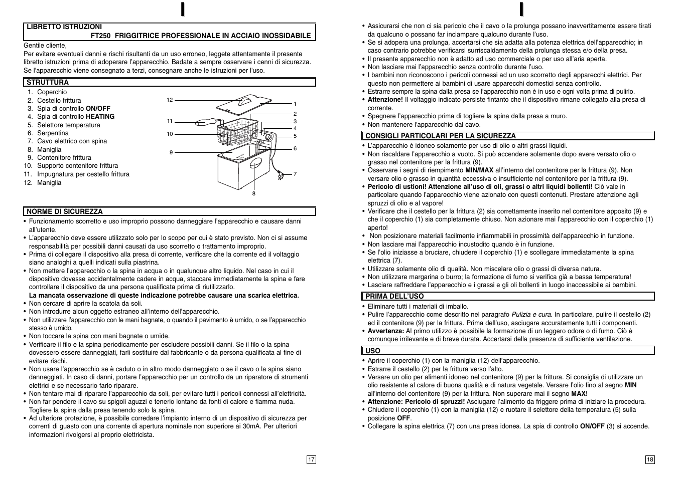 Elta FT250 User Manual | Page 10 / 23