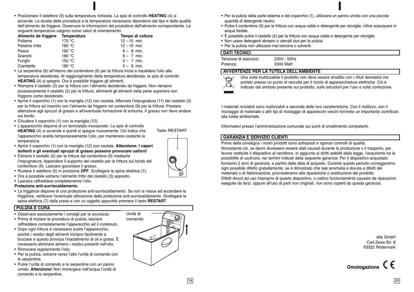 Elta FT250 User Manual | Page 11 / 23