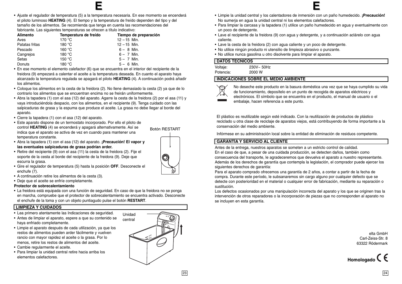 Elta FT250 User Manual | Page 13 / 23
