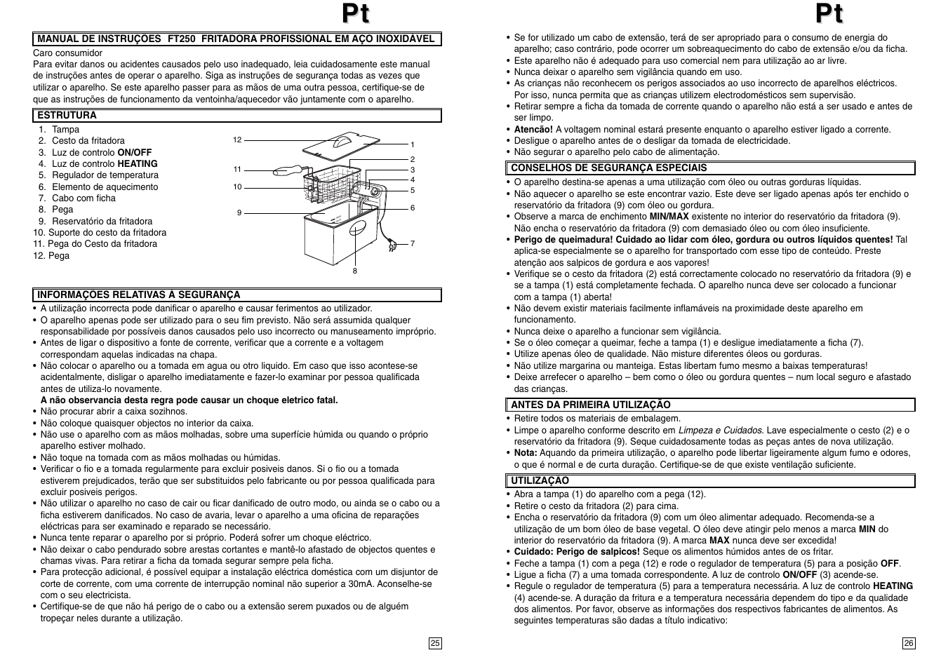 Elta FT250 User Manual | Page 14 / 23