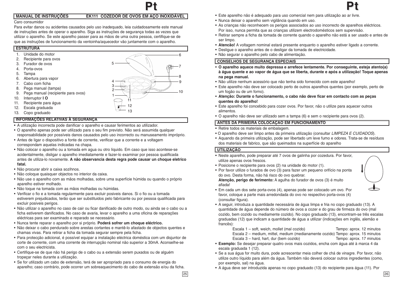 Elta EK111 User Manual | Page 14 / 23