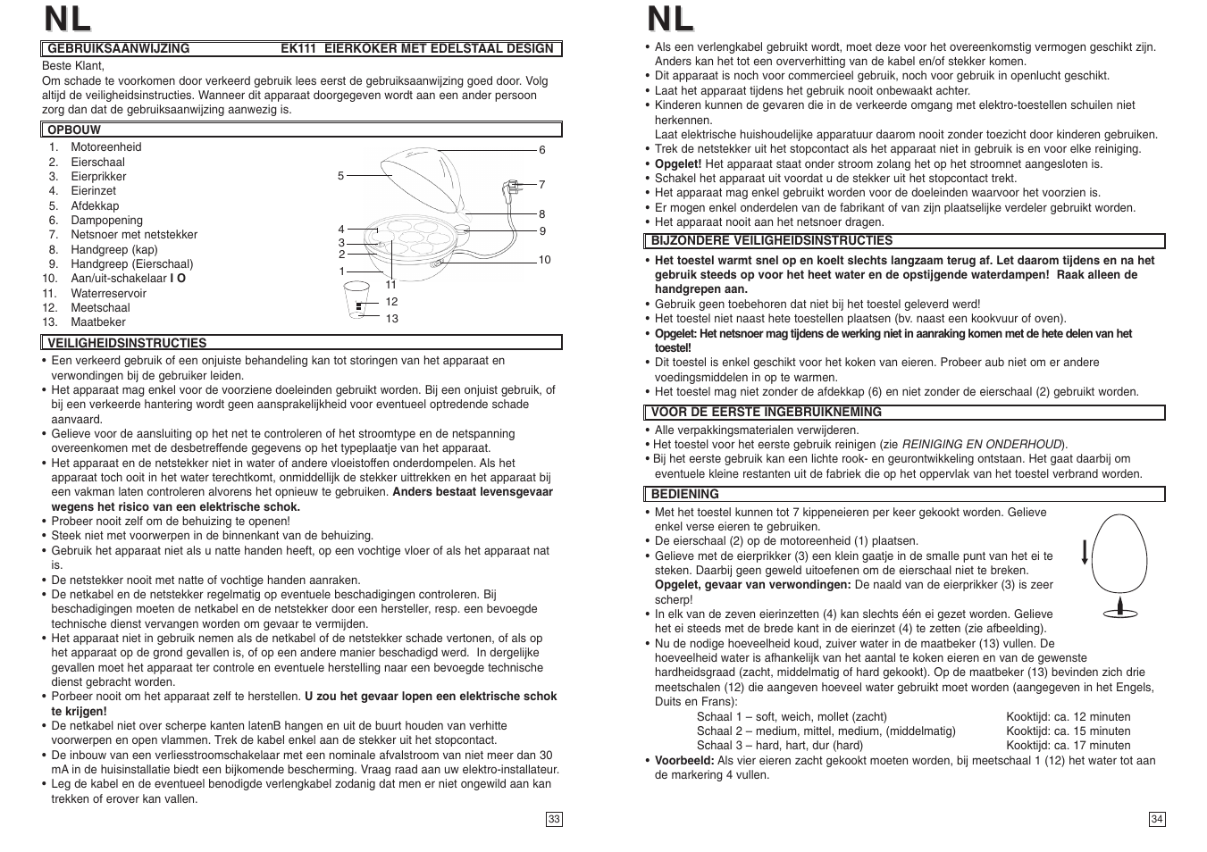 Elta EK111 User Manual | Page 18 / 23