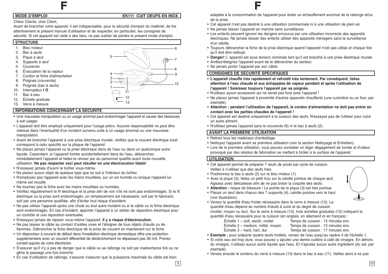 Elta EK111 User Manual | Page 6 / 23