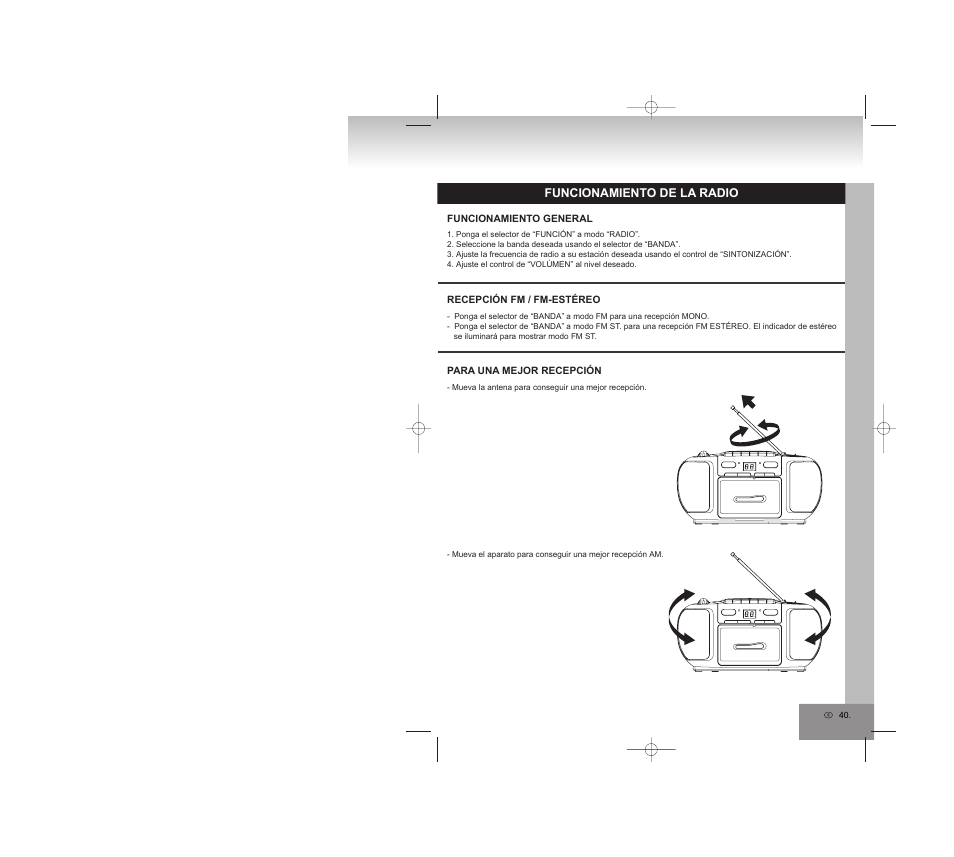 Elta 6770M1 User Manual | Page 40 / 79